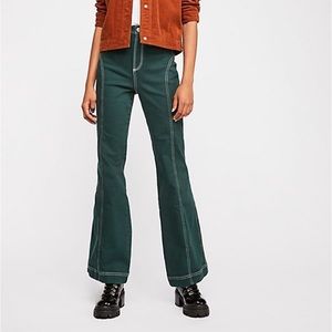 Free People High Rise Foxy Flare Jeans